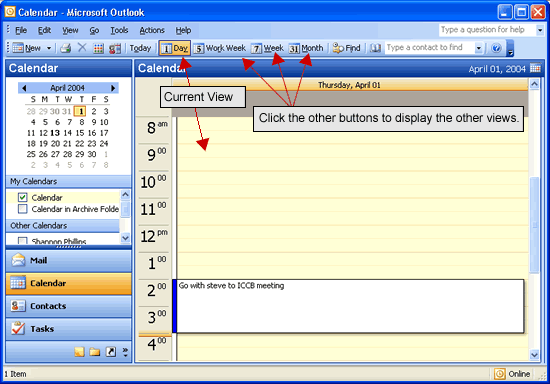 Outlook Calendar